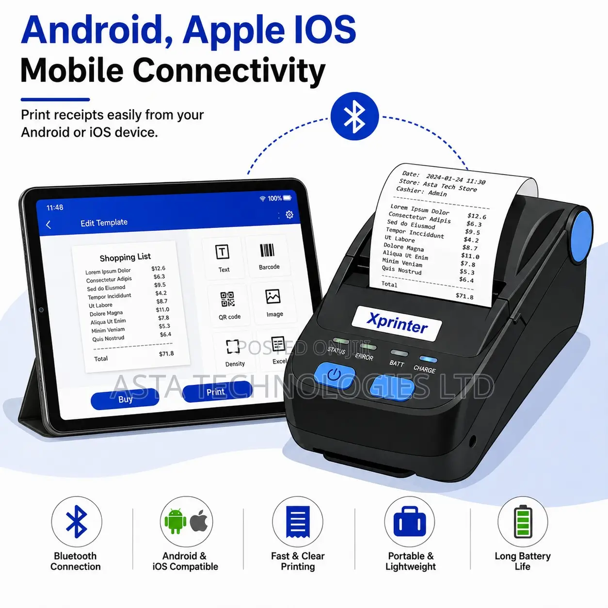 Mini Thermal Printer