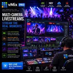 Vmix Pro V28 - Best Livestreaming Software