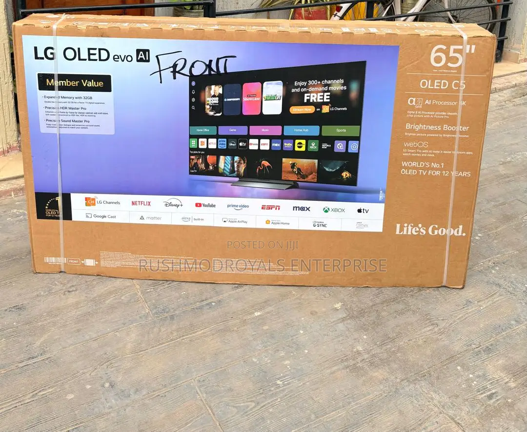 Ultra-Slim Masterpiece: LG 65" OLED Evo AI Smart TV