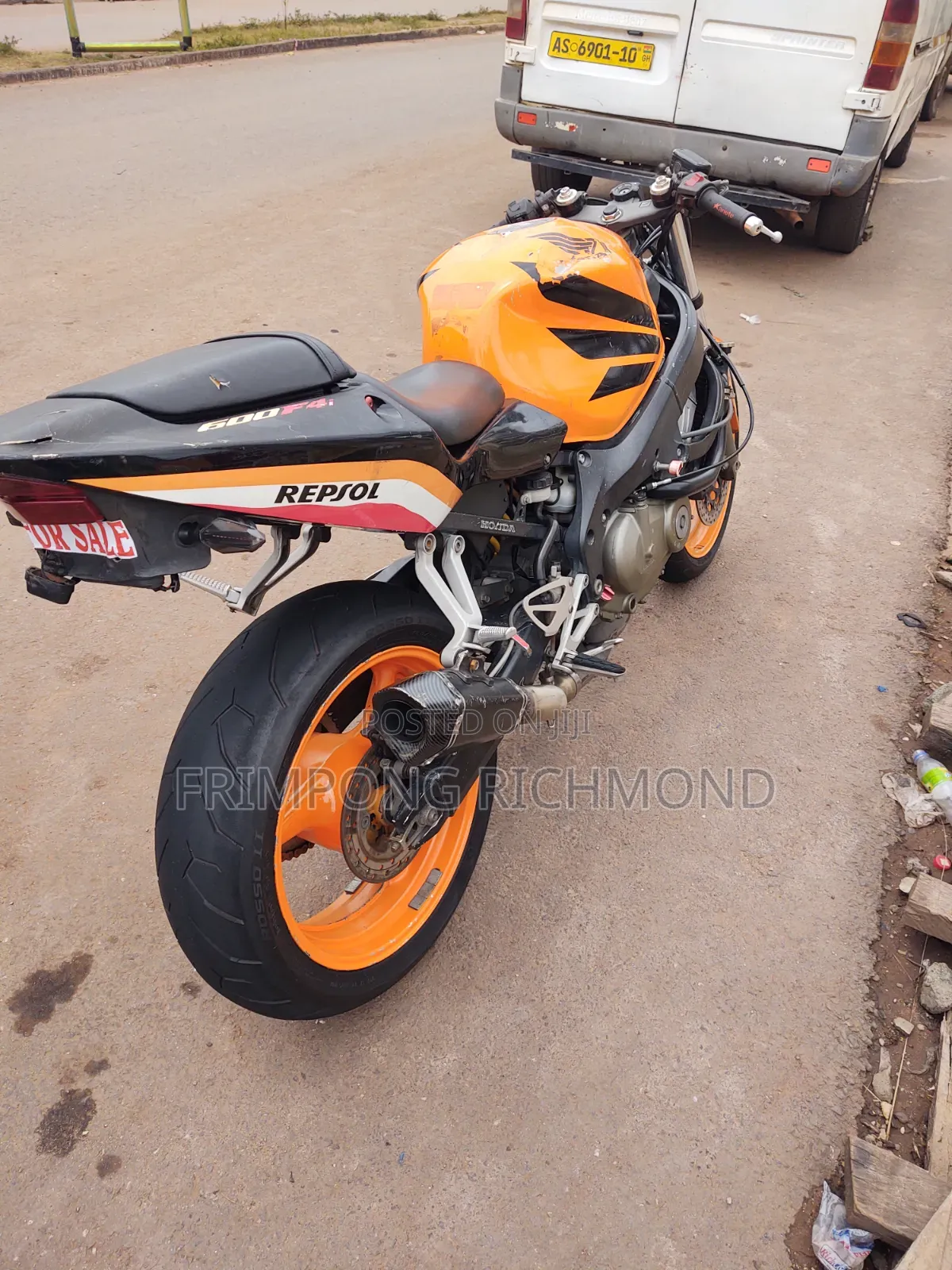 Honda CBR 2003 Orange