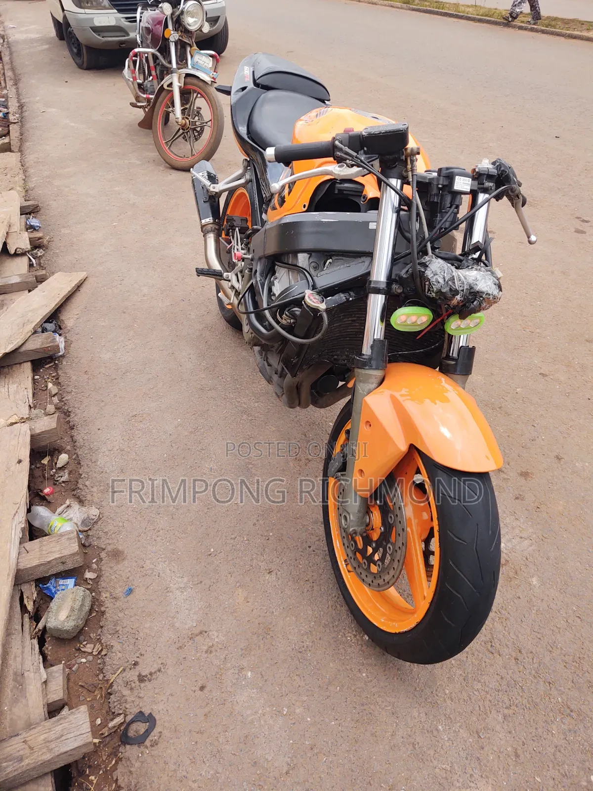 Honda CBR 2003 Orange