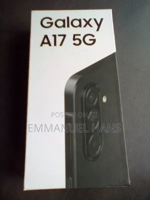 New Samsung Galaxy A17 5G 256 GB Black