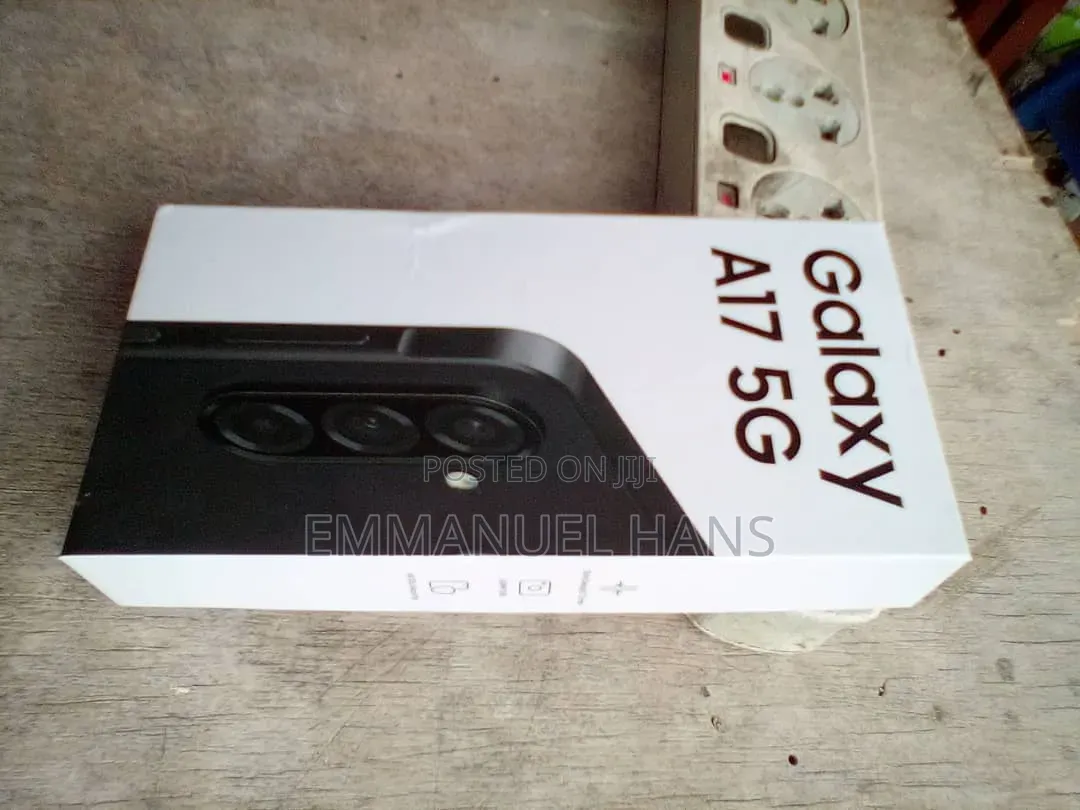 New Samsung Galaxy A17 5G 256 GB Black