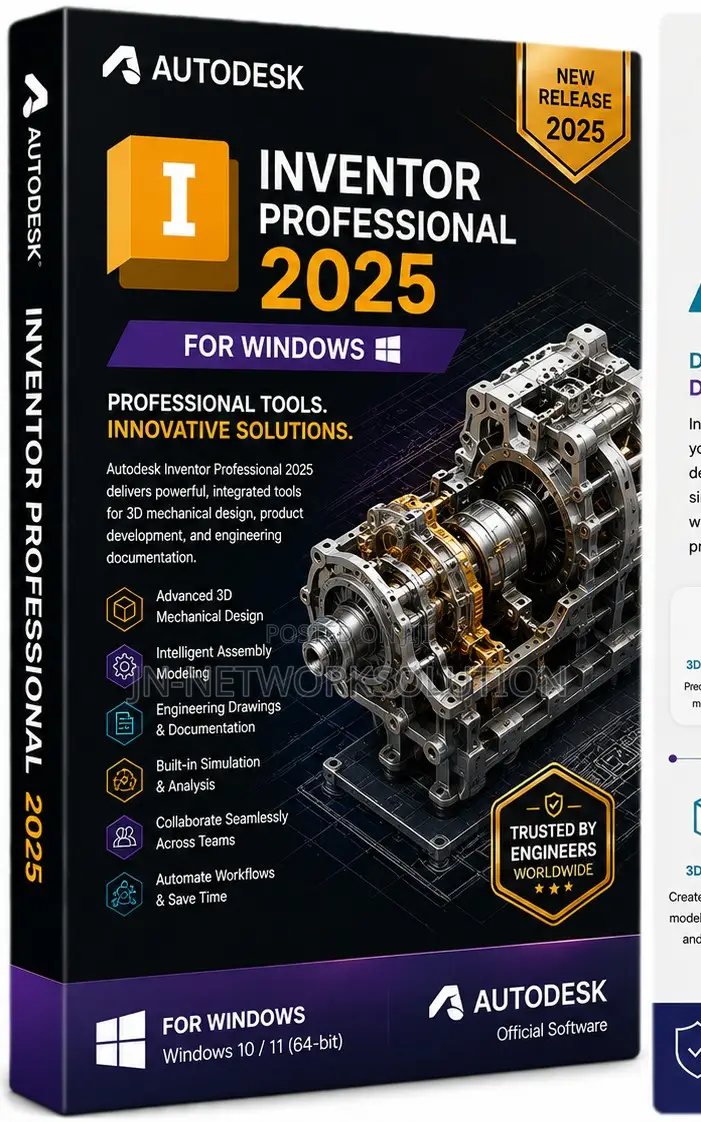 Autodesk Inventor Professional 2025 for Windows
