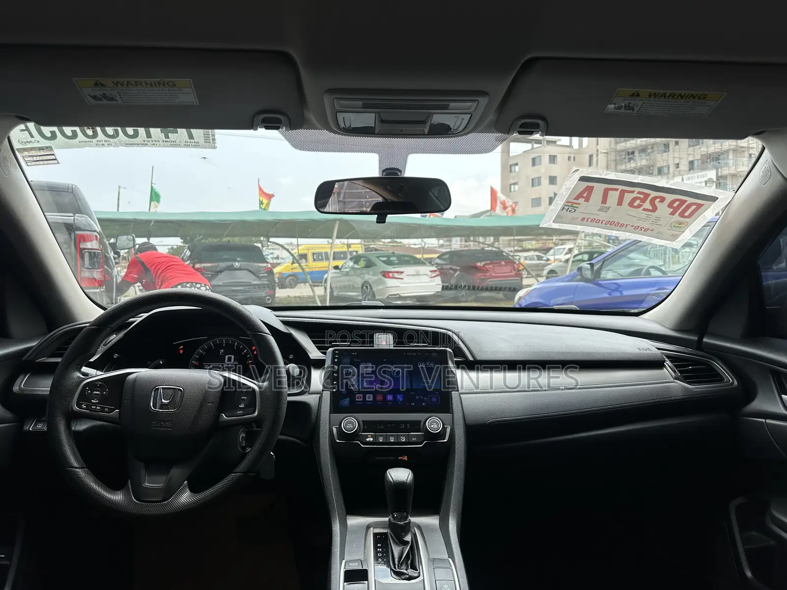 Honda Civic LX Sedan 2018 Gray