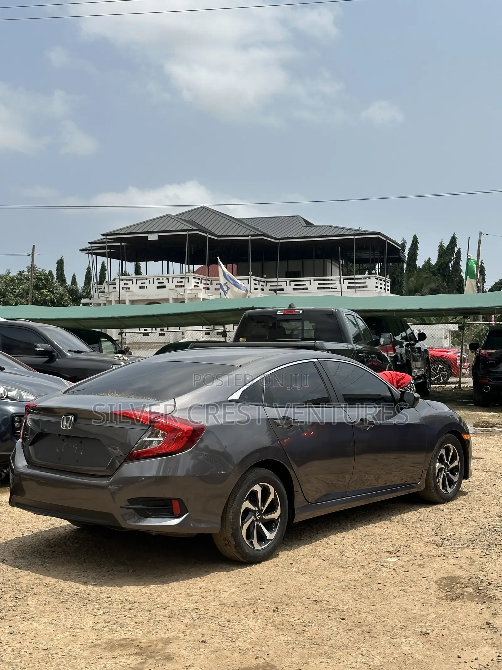 Honda Civic LX Sedan 2018 Gray