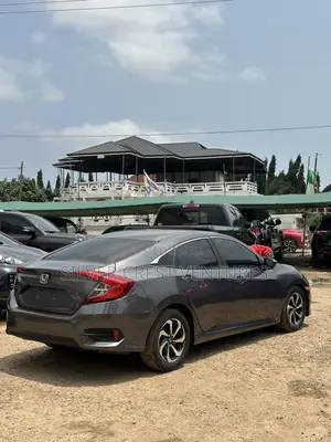 Honda Civic LX Sedan 2018 Gray