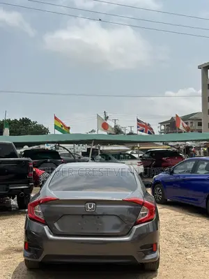 Honda Civic LX Sedan 2018 Gray