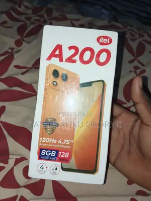New Itel A200+ 128 GB Blue
