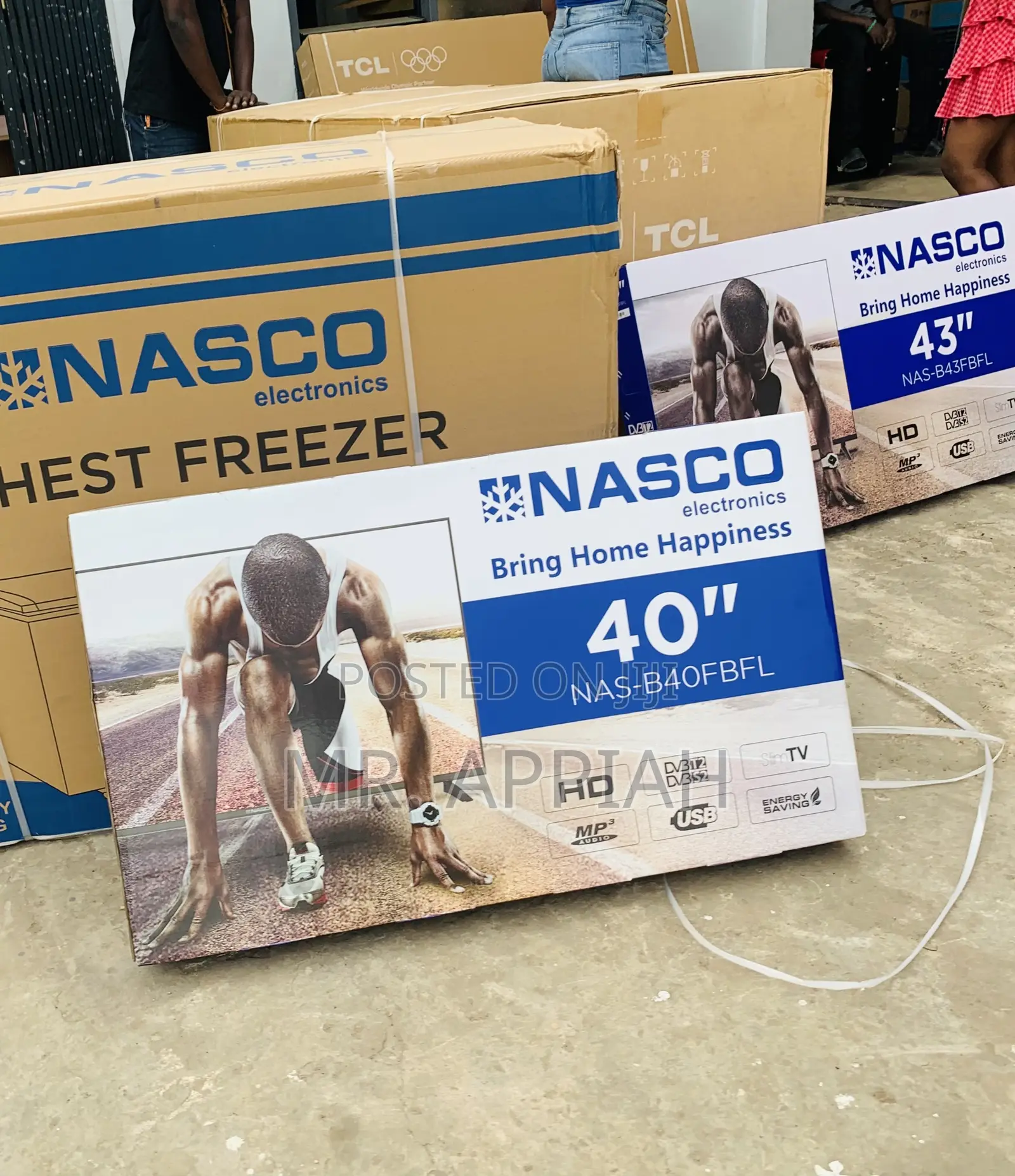 Super Unique Nasco 43 Inch FHD Digital Satellite Television 