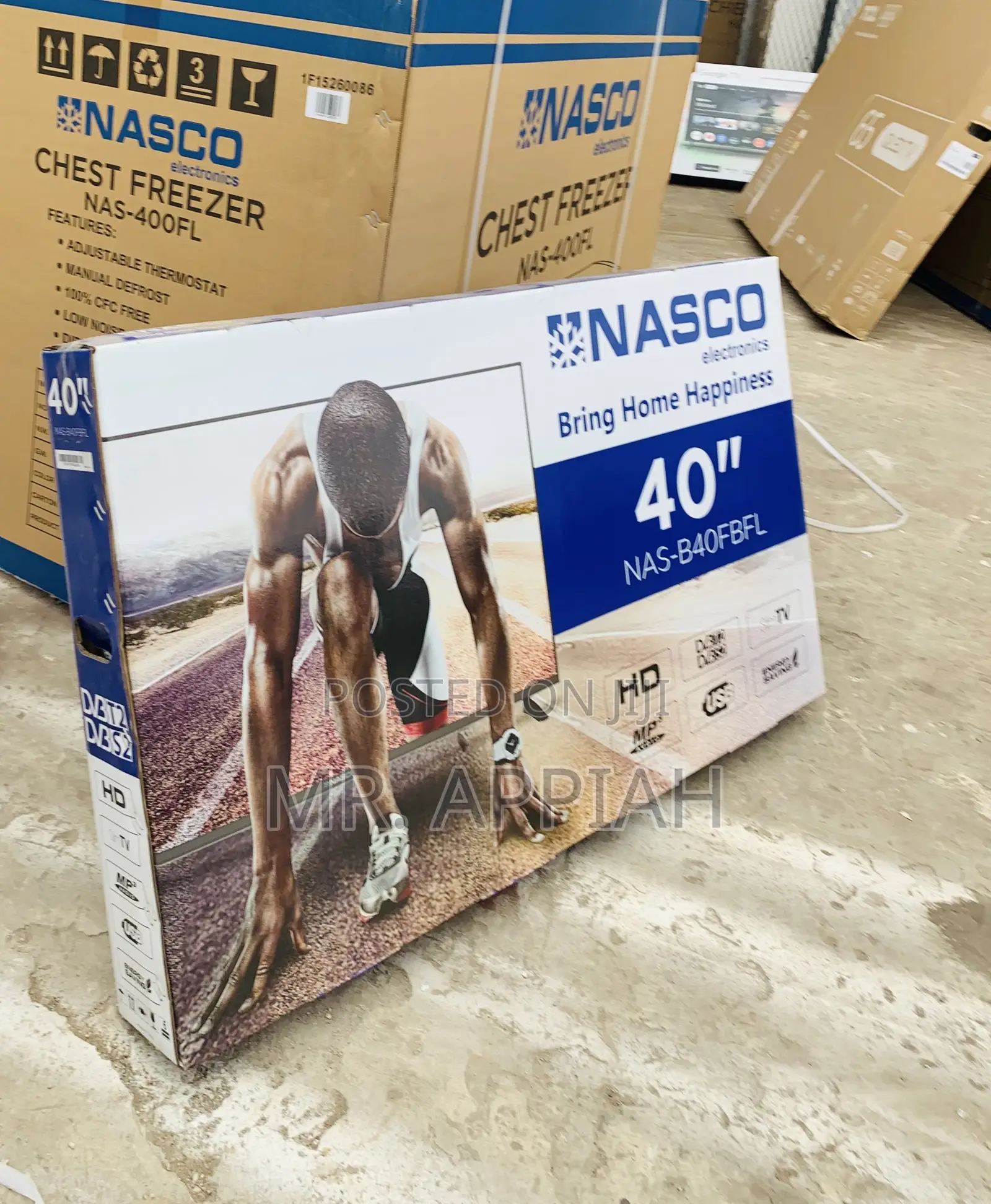 Super Unique Nasco 43 Inch FHD Digital Satellite Television 