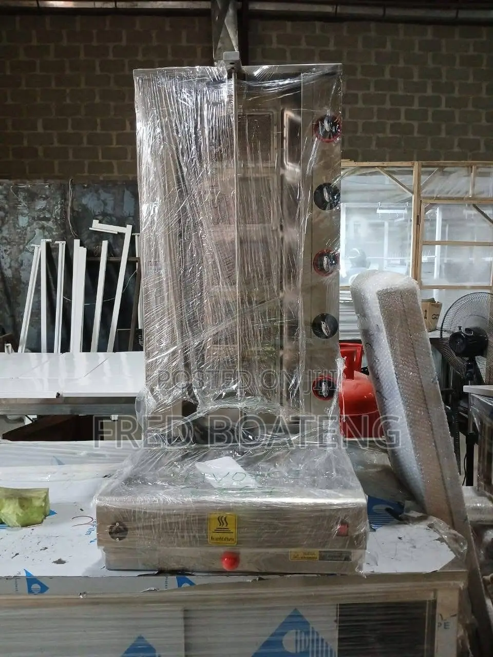5 Burner Shawarma Machine