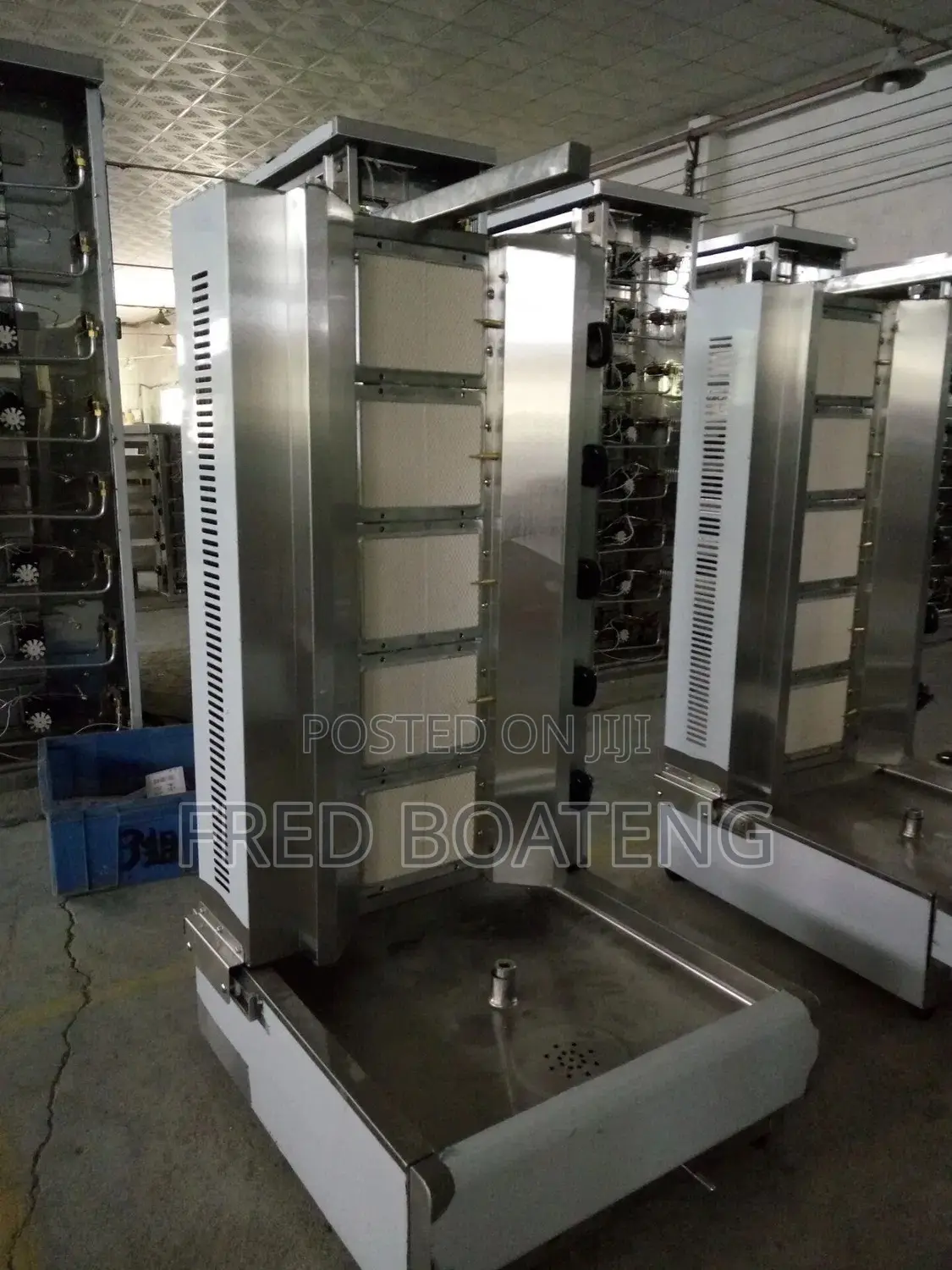5 Burner Shawarma Machine