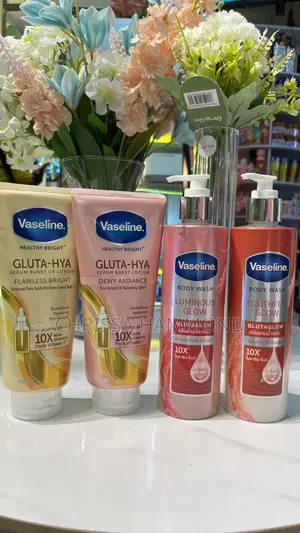 Vaseline Lotion and Shower Gel