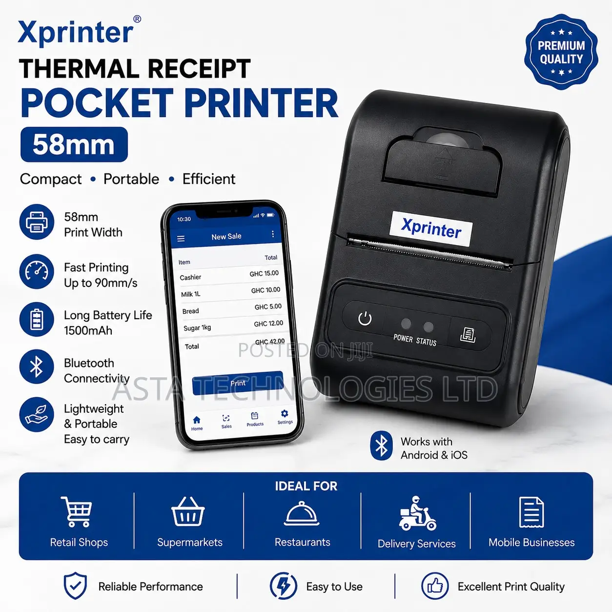 Mini Receipt X Thermal Printer