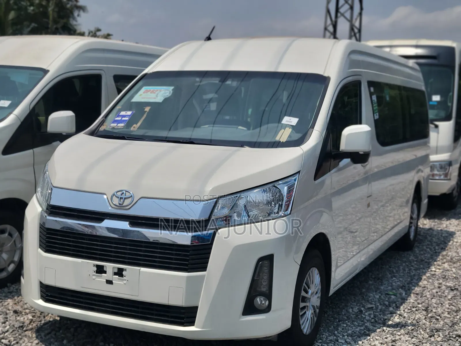 Toyota HiAce 2023 White