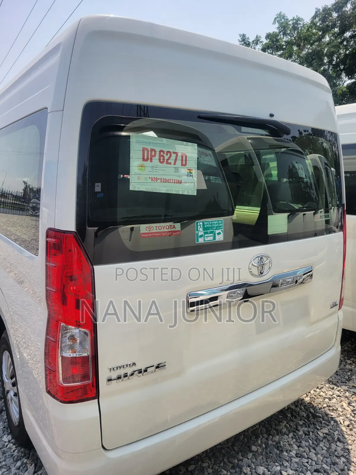 Toyota HiAce 2023 White