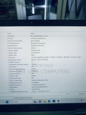 Laptop Dell Latitude 7320 16GB Intel Core i7 SSD 512GB