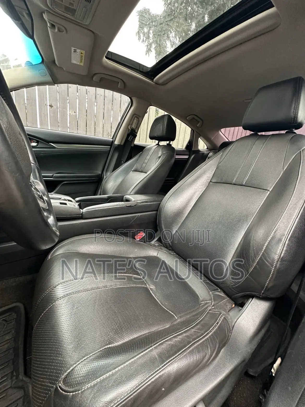 Honda Civic Touring 4dr Sedan (1.5L 4cyl) 2017 Gray