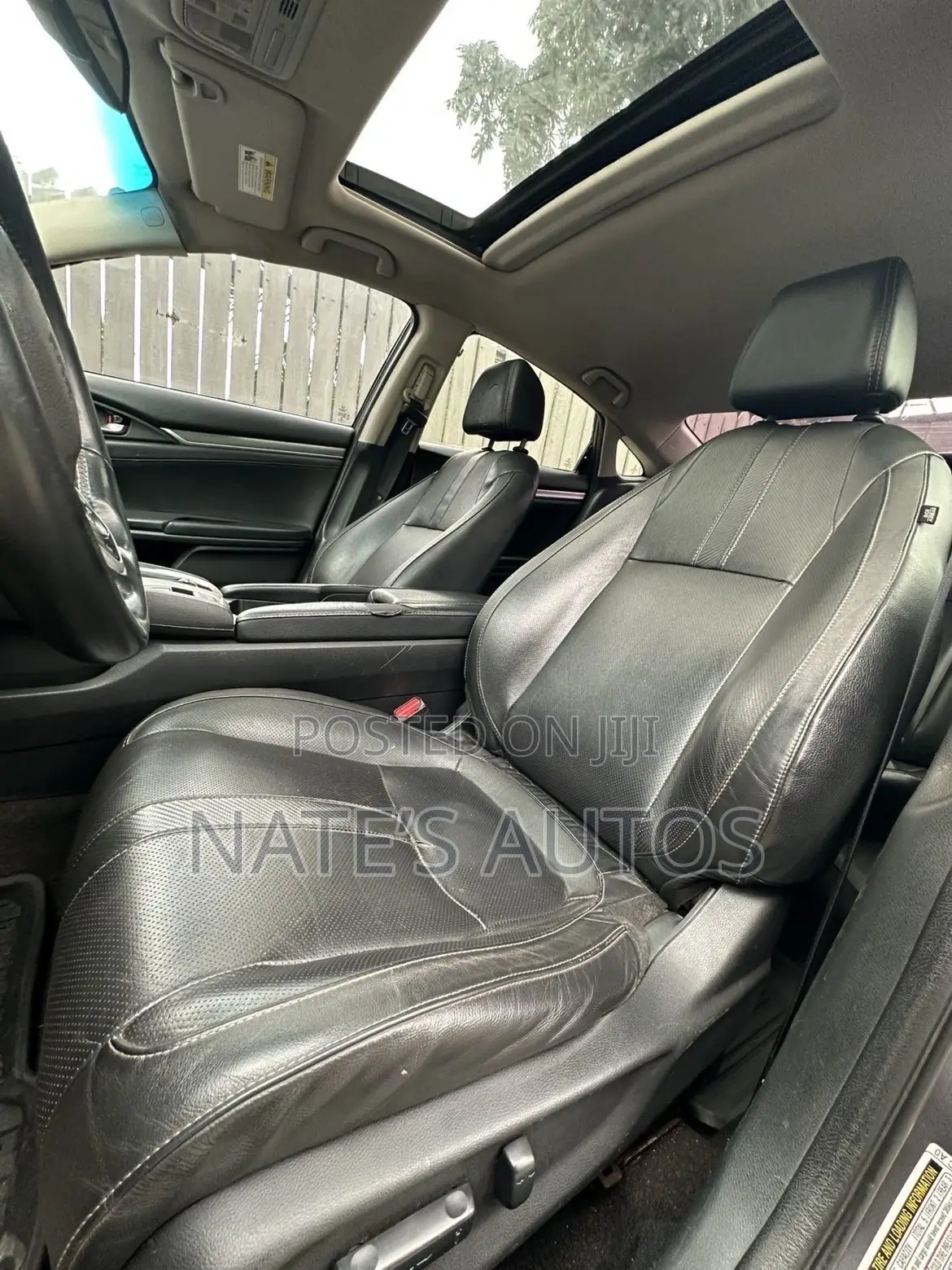 Honda Civic Touring 4dr Sedan (1.5L 4cyl) 2017 Gray