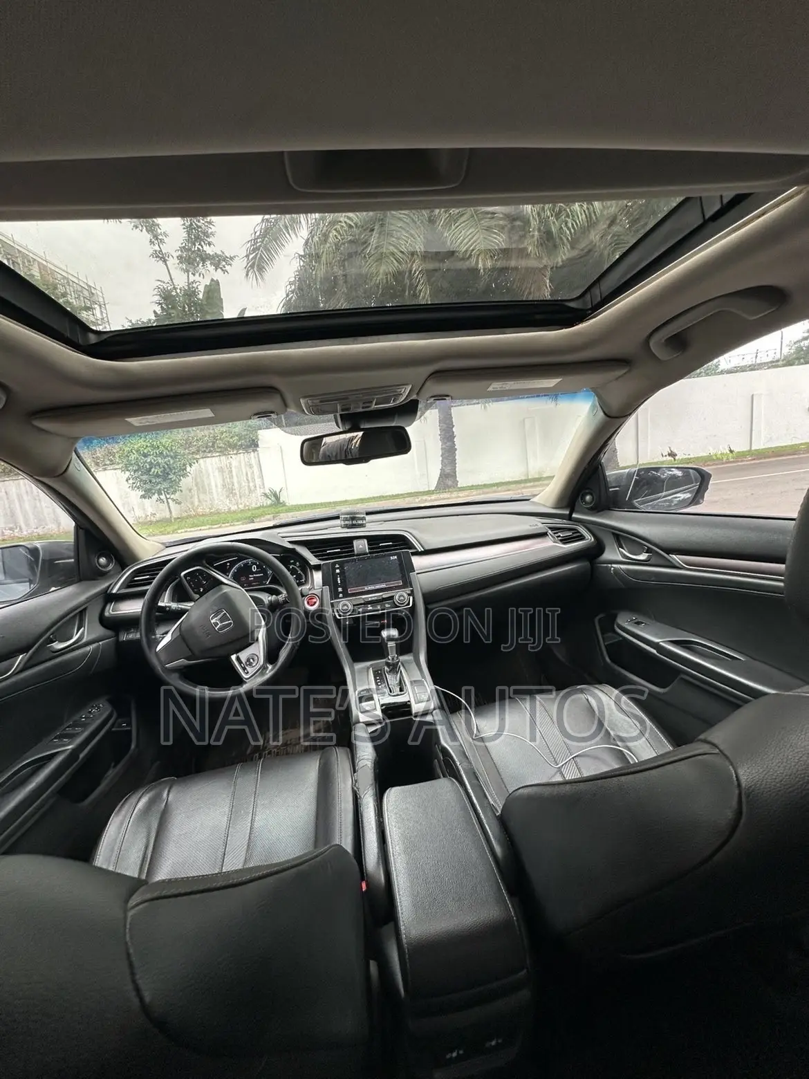 Honda Civic Touring 4dr Sedan (1.5L 4cyl) 2017 Gray