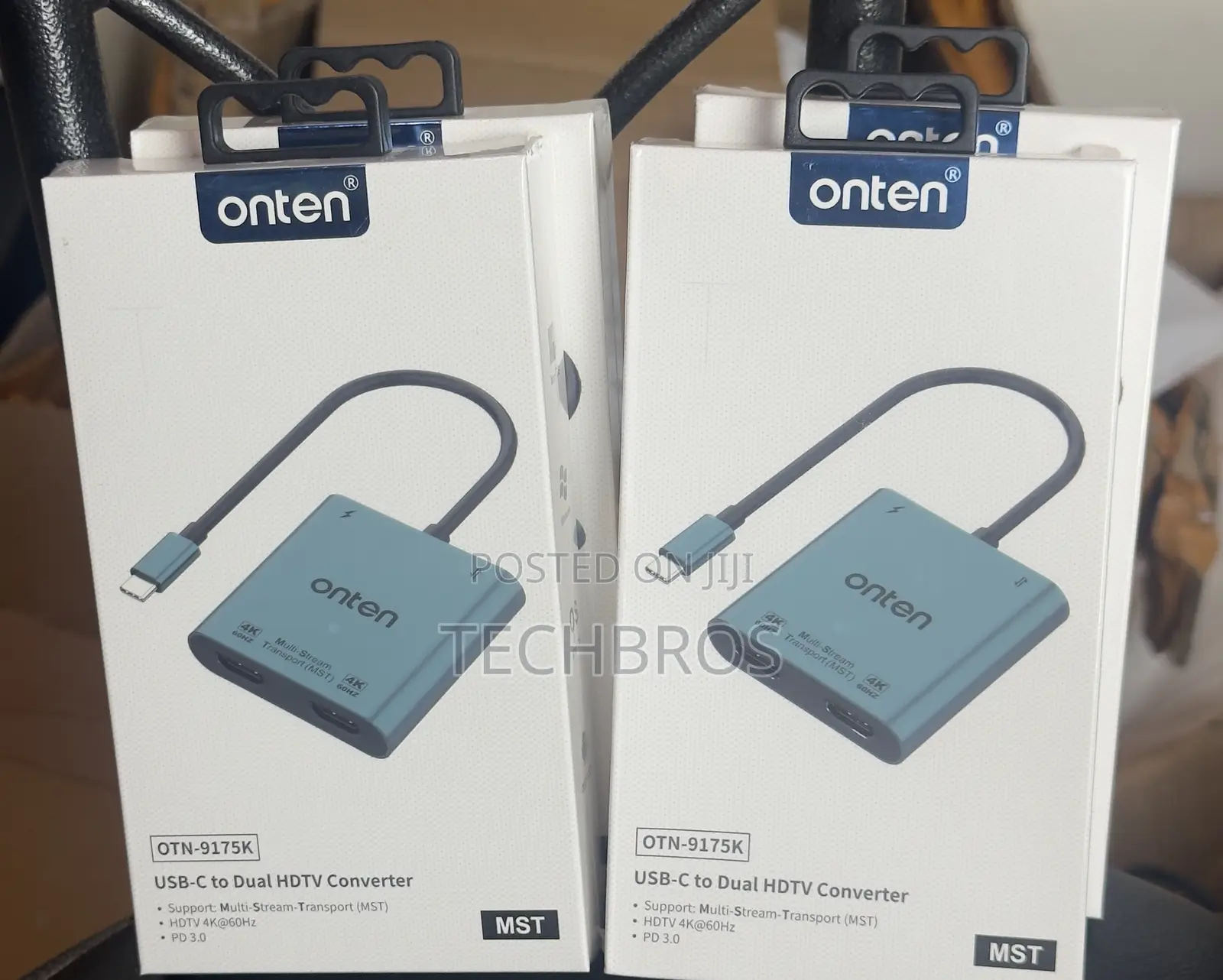 Onten USB-C to Dual HMDI Converter Adapter