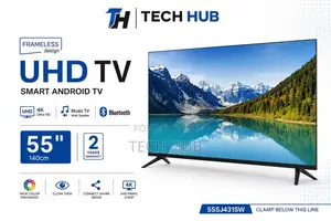 Amaz TV 55sj431sw Frameless Smart TV 55