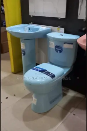 Colored Water Closet