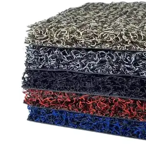 Universal Coil Car Floor Mats Set. Trimmable, Waterproof All-Weather