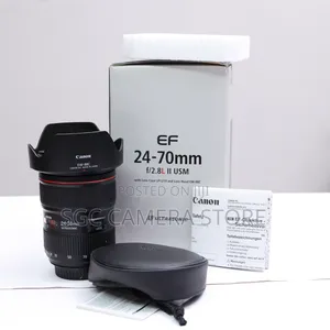 Canon EF 24-70 F2.8 L IS Usm Ii Lens // Opened Box// 6months Warranty