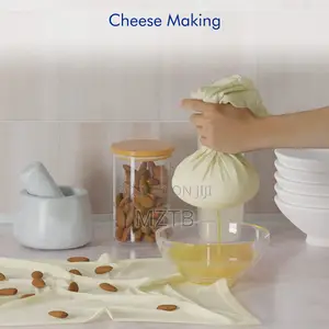 Reusable Cotton Cheese Nut Milk Strainer Bag - 30x20cm
