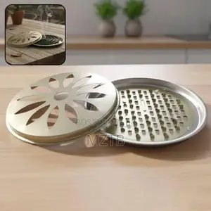 Coil Herbs Incense Burner With Decorative Lid