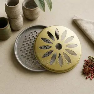 Coil Herbs Incense Burner With Decorative Lid