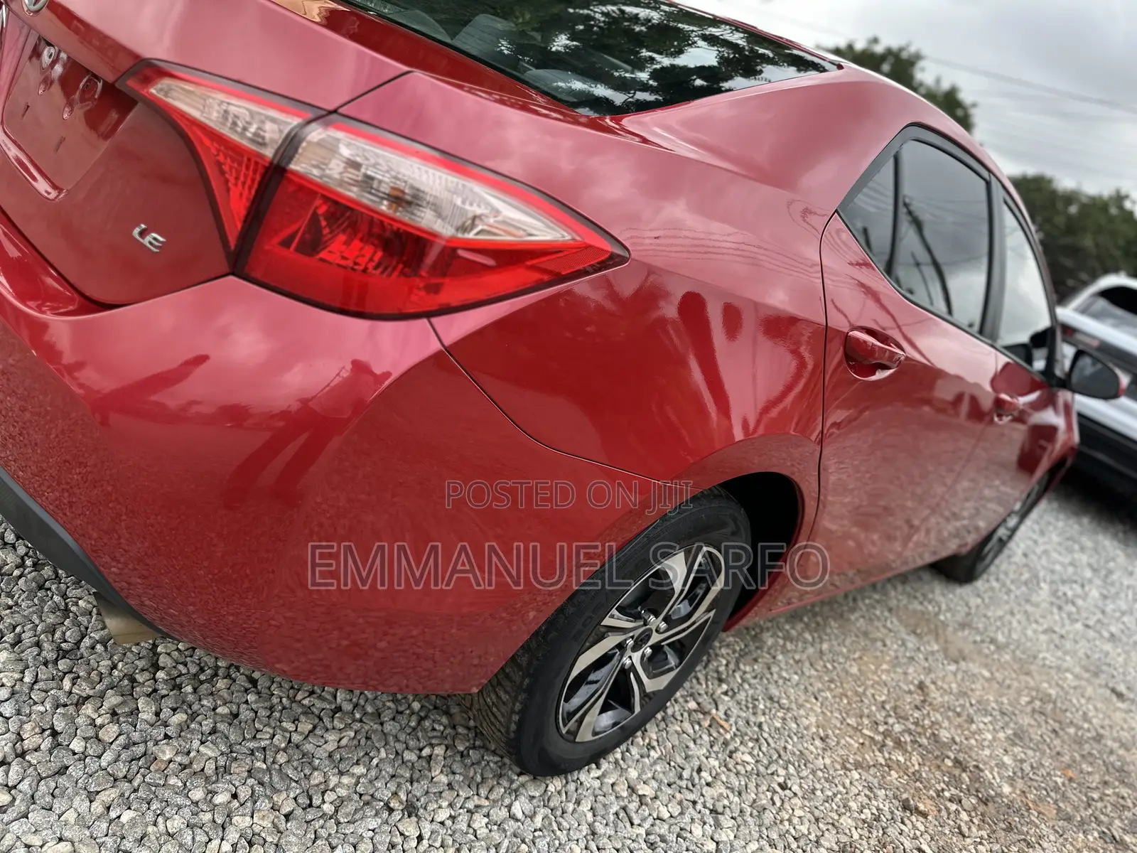 Toyota Corolla LE (1.8L 4cyl 2A) 2019 Red