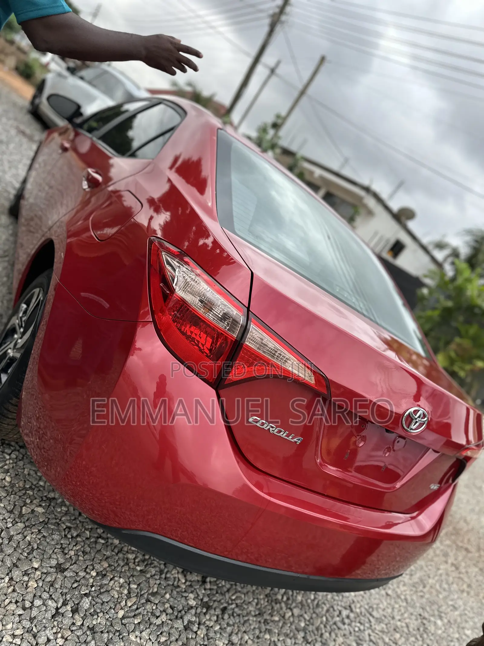 Toyota Corolla LE (1.8L 4cyl 2A) 2019 Red