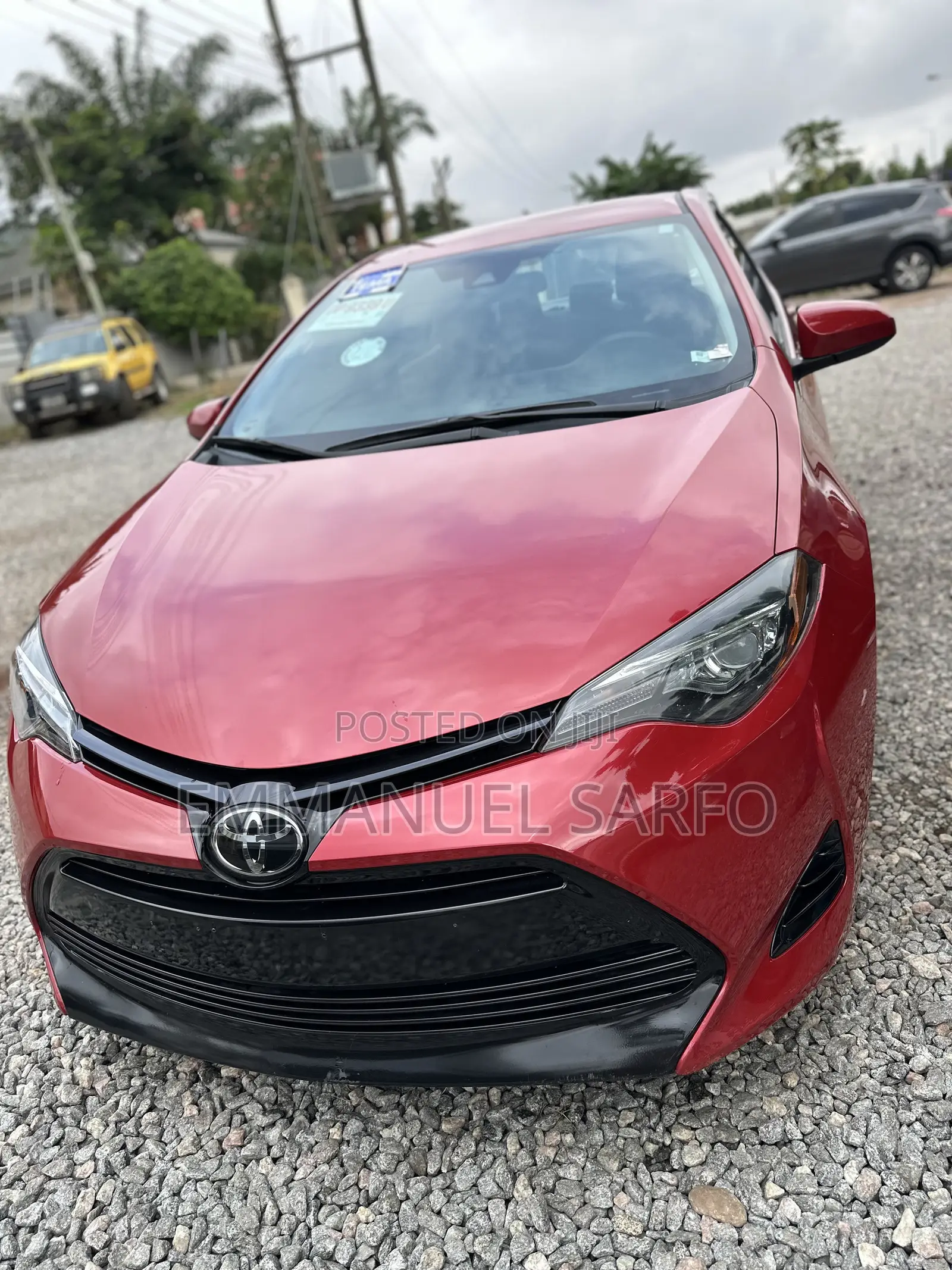 Toyota Corolla LE (1.8L 4cyl 2A) 2019 Red