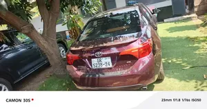 Toyota Corolla 2017 Red