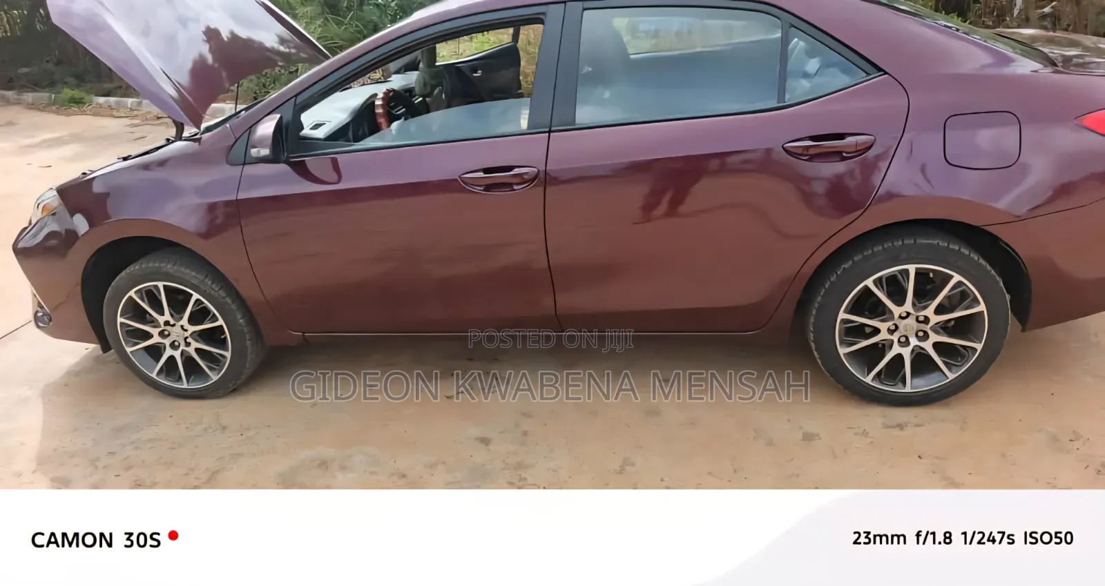 Toyota Corolla 2017 Red