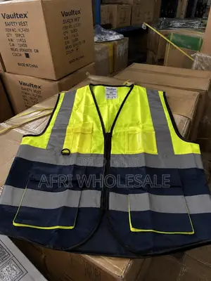 Vaultex High Visibility Safety Vest Reflective Workwear Industrial PPE