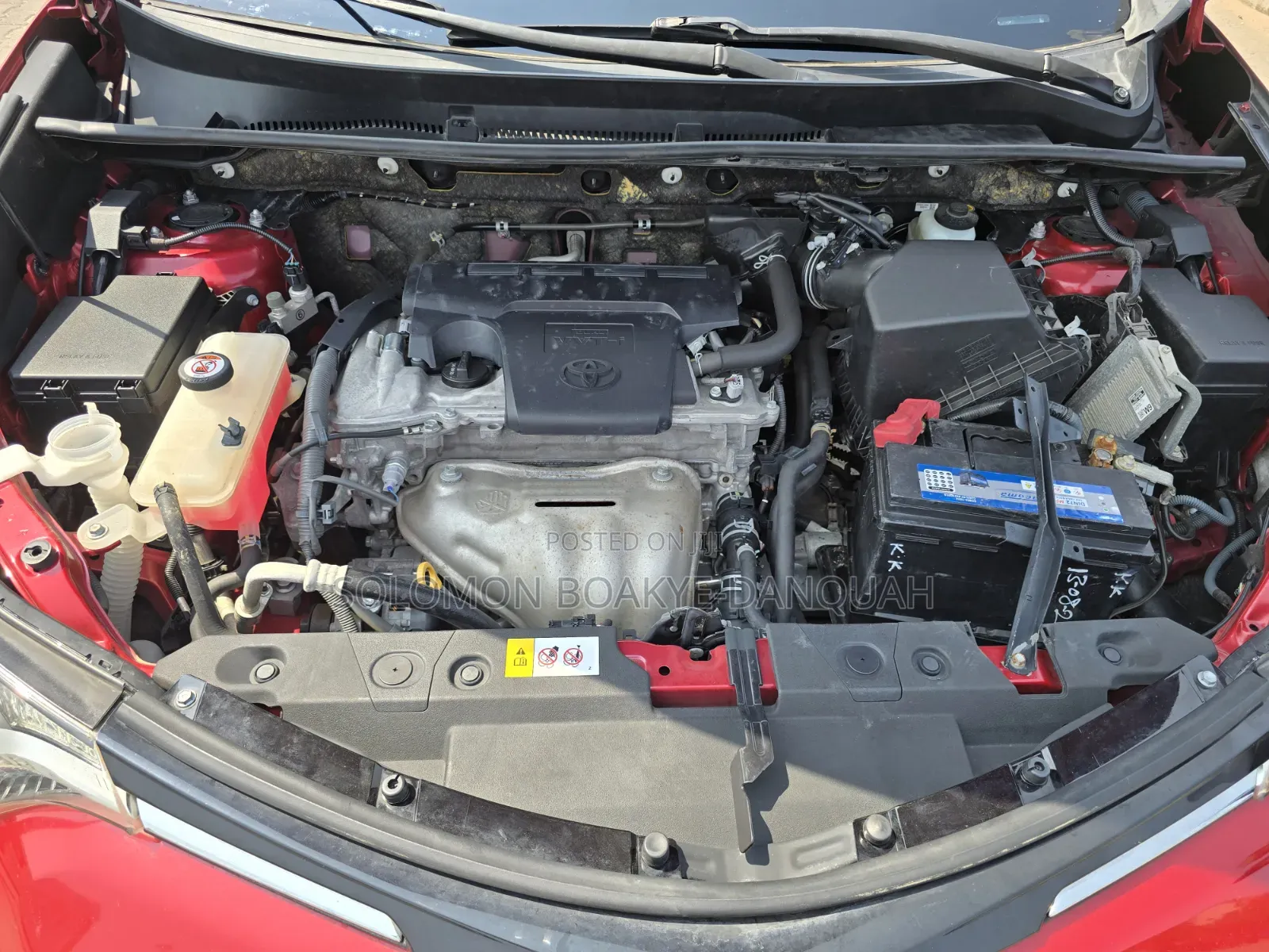 Toyota RAV4 2017 Red
