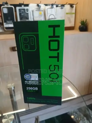 New Infinix Hot 50i 256 GB Black