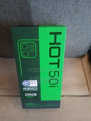 New Infinix Hot 50i 256 GB Black