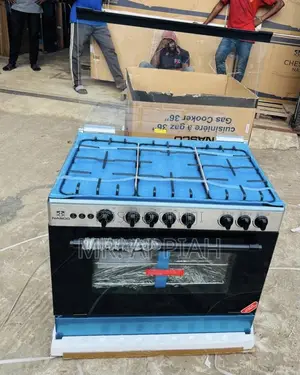 Super Classic Nasco 5 Gas Burner With Oven Grill(Black).