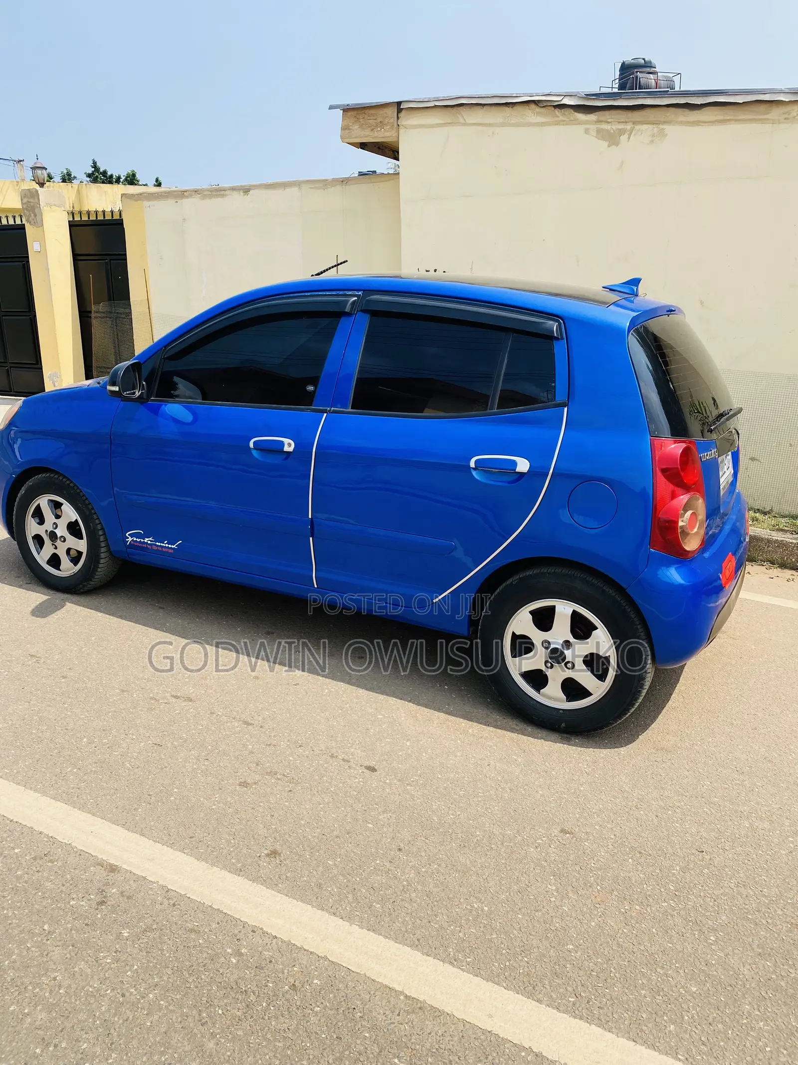 Kia Morning 2010 Blue