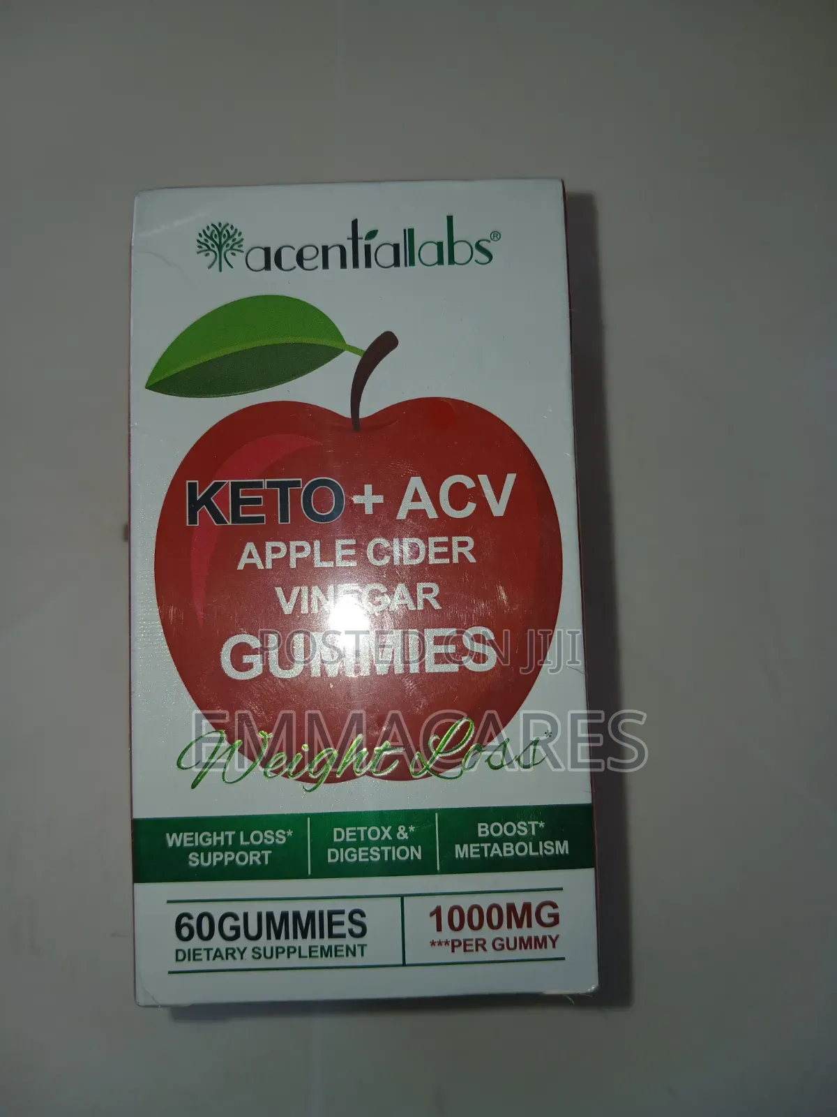KETO +ACV Apple Cider Vinegar Gummies