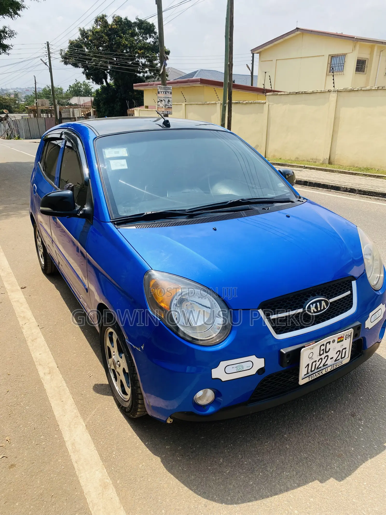 Kia Morning 2010 Blue
