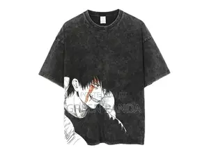Anime Acid Wash T-Shirt