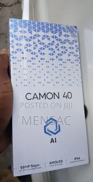 New Tecno Camon 40 256 GB Black