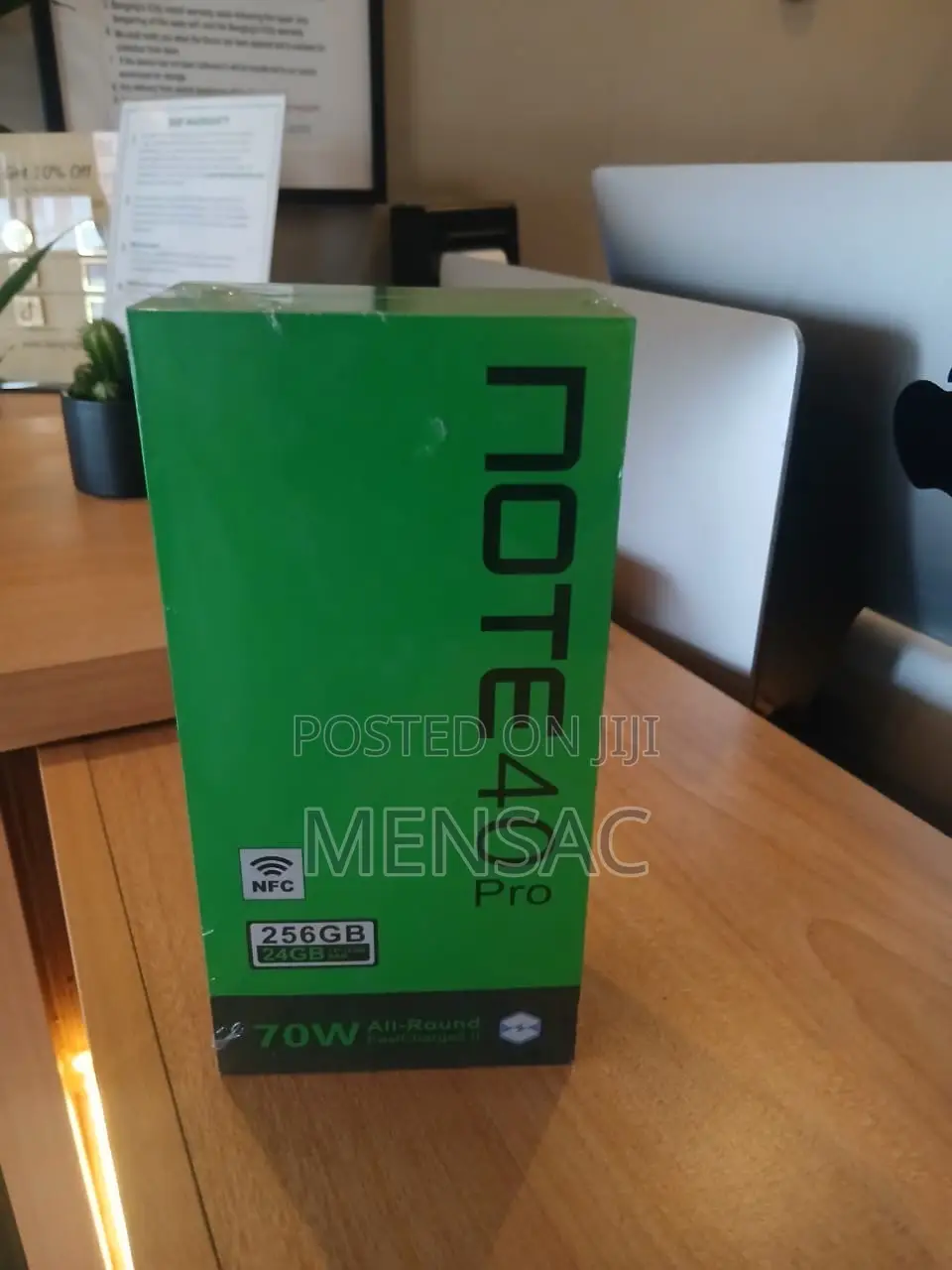 New Infinix Note 40 Pro 256 GB Black