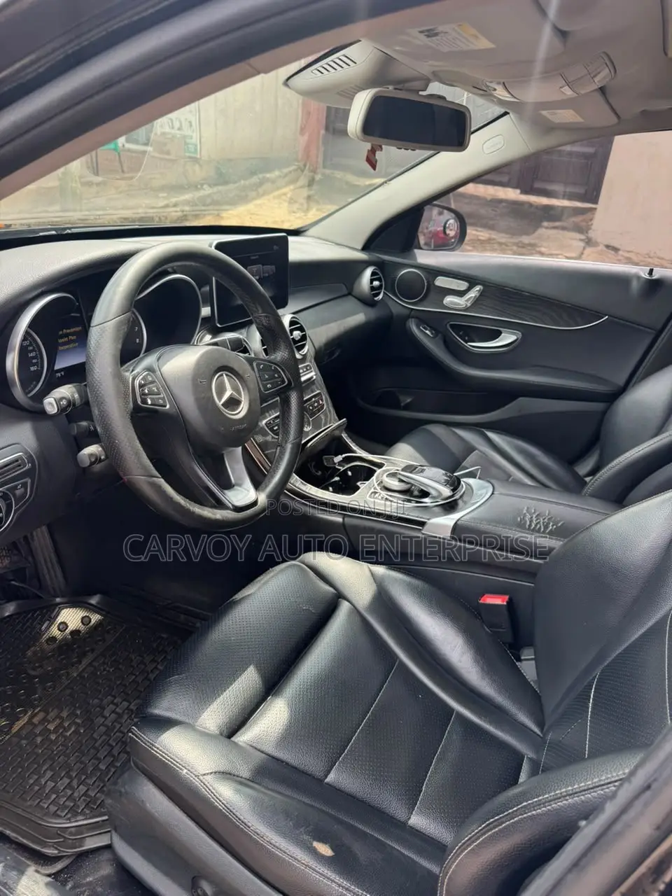 Mercedes-Benz C300 Sport 4Matic Sedan AWD (2.0L 4cyll 7A) 2016 Black